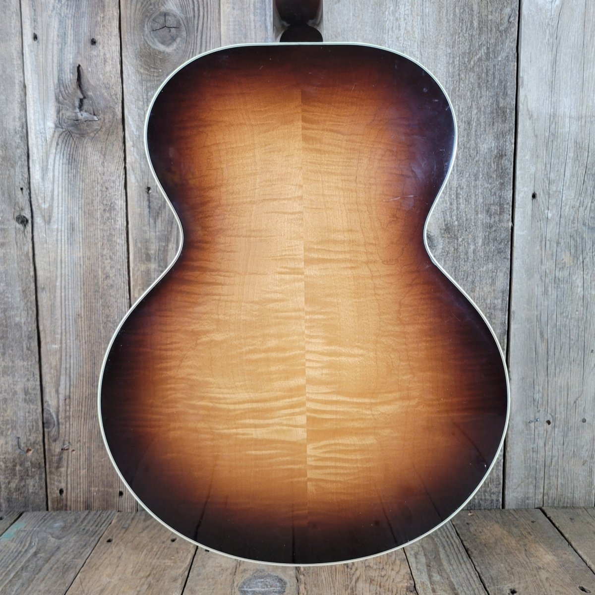 Gibson True Vintage J - 185 TV 2014 – Vintage Sunburst, Acoustic Guitar with Case - Mahar's Vintage Guitars