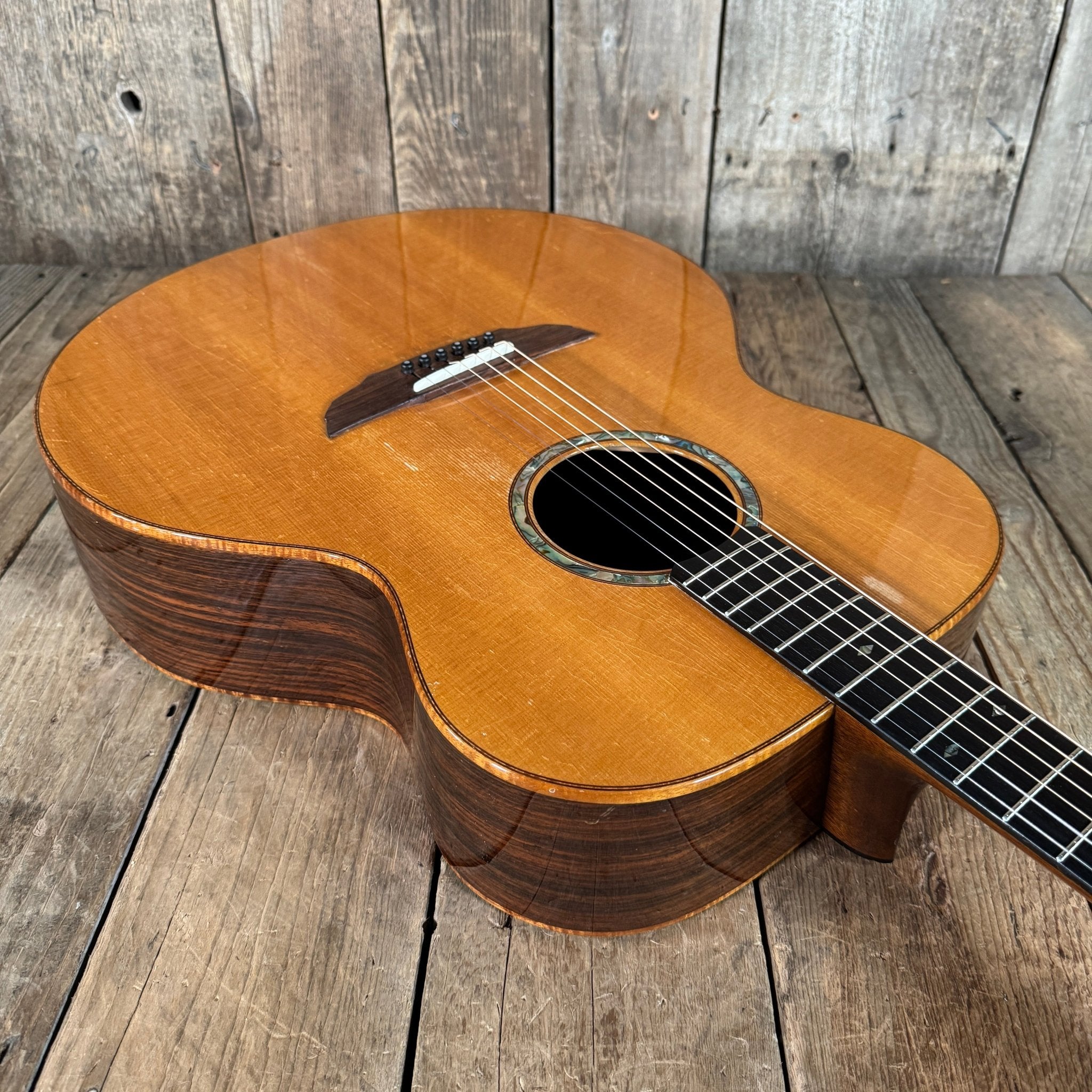 Goodall R107J Jumbo Acoustic 1981 San Diego Natural - Mahar's Vintage Guitars