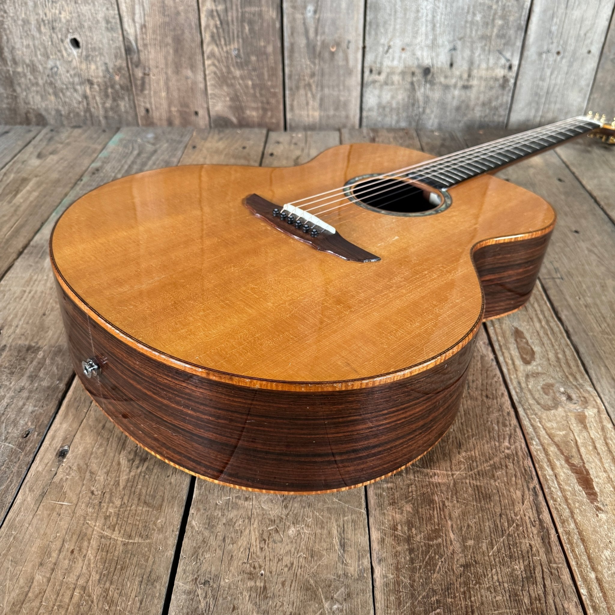 Goodall R107J Jumbo Acoustic 1981 San Diego Natural - Mahar's Vintage Guitars