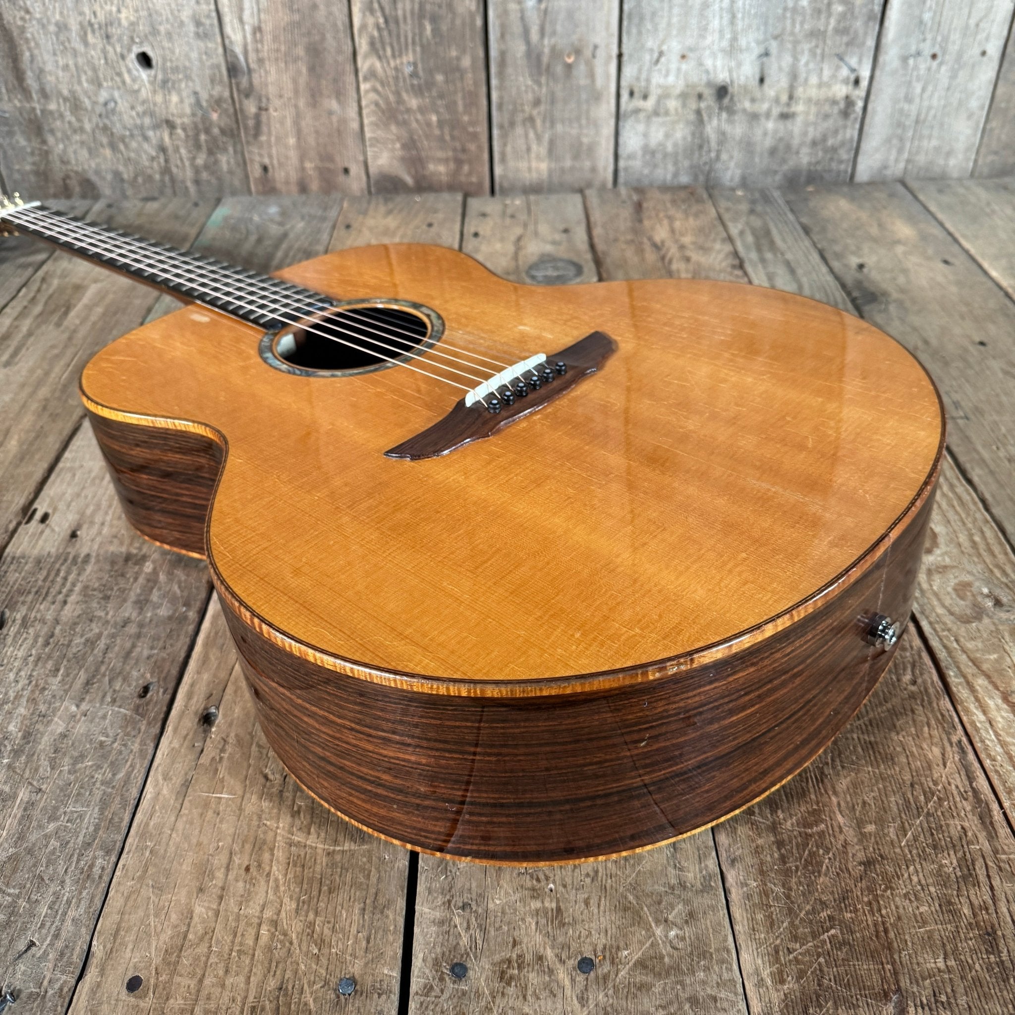 Goodall R107J Jumbo Acoustic 1981 San Diego Natural - Mahar's Vintage Guitars