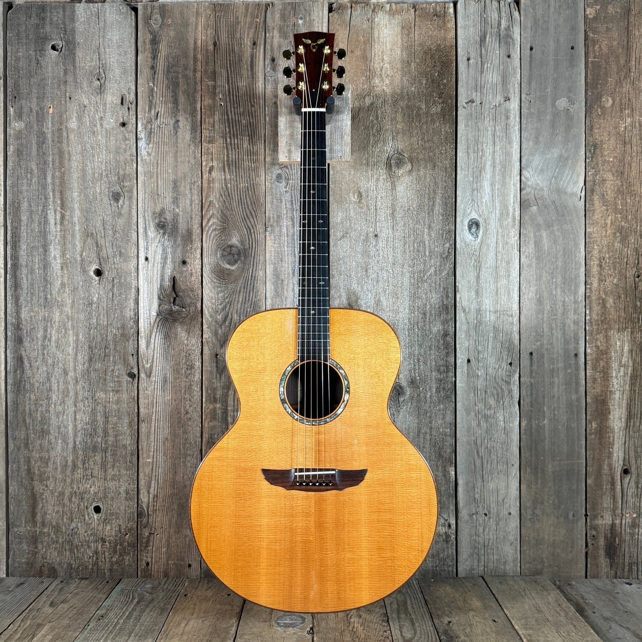 Goodall R107J Jumbo Acoustic 1981 San Diego Natural - Mahar's Vintage Guitars