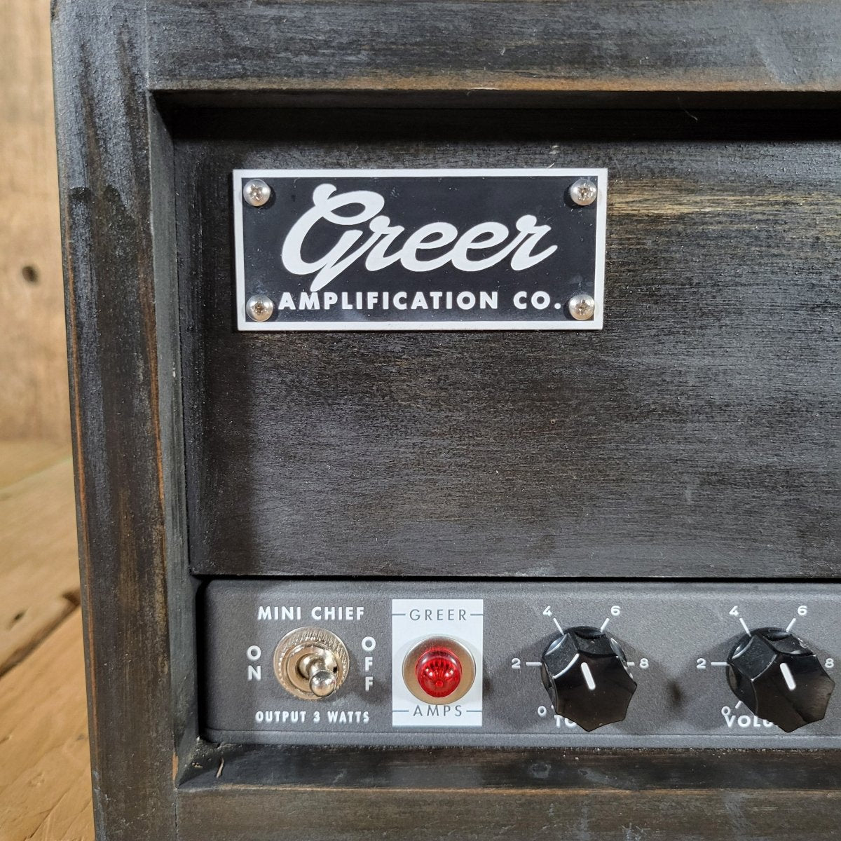 Greer Mini Chief 3 Watt Guitar Amplifier Head – Boutique Low Watt Tube Tone - Mahar's Vintage Guitars
