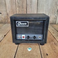 Greer Mini Chief 3 Watt Guitar Amplifier Head – Boutique Low Watt Tube Tone - Mahar's Vintage Guitars