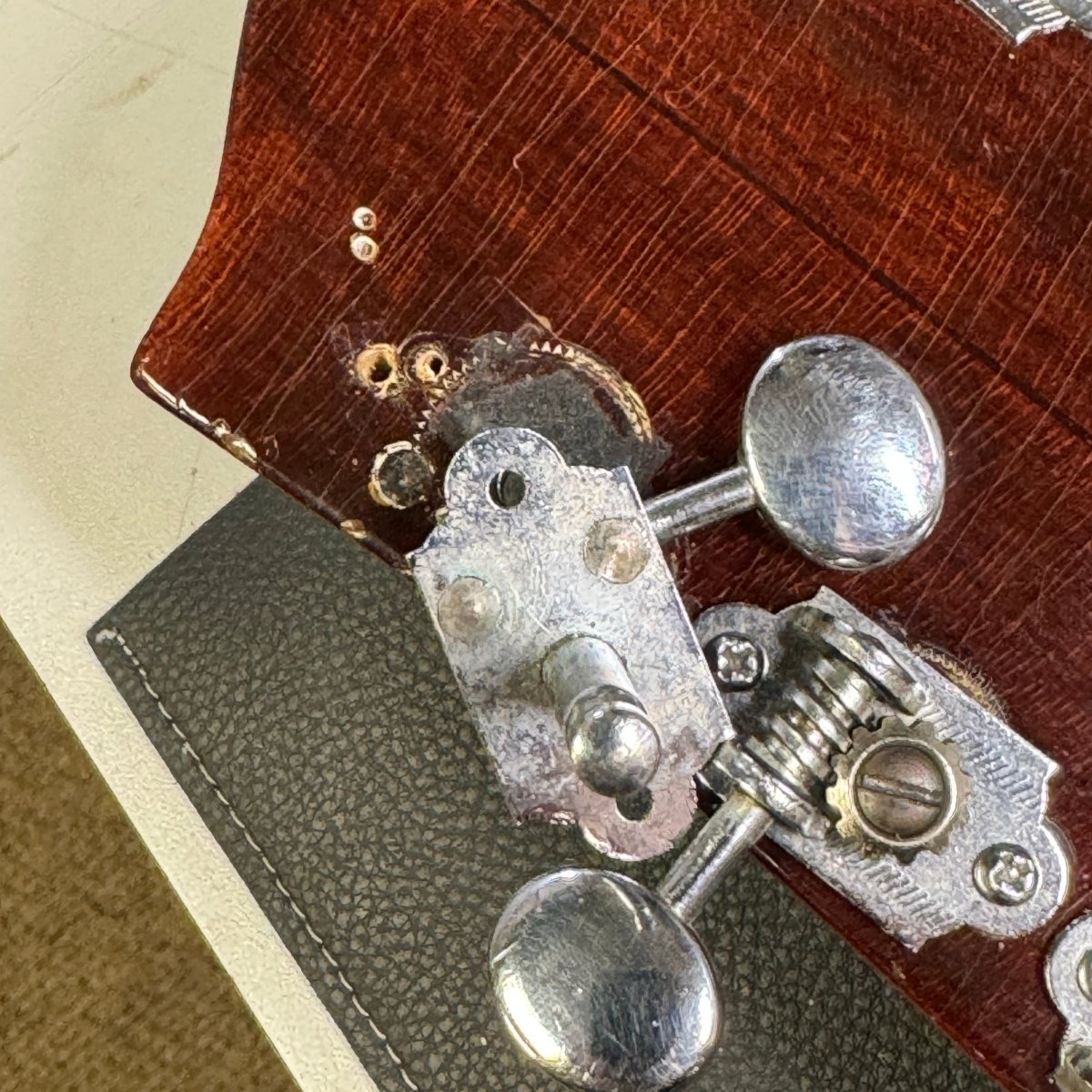 Gretsch 6113 Tennessean Transitional "Non - Chet" model 1961 Walnut - Mahar's Vintage Guitars