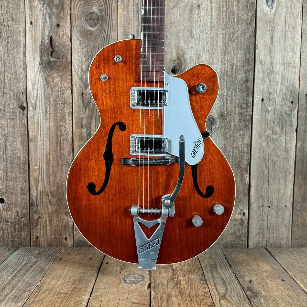 Gretsch 6113 Tennessean Transitional "Non - Chet" model 1961 Walnut - Mahar's Vintage Guitars