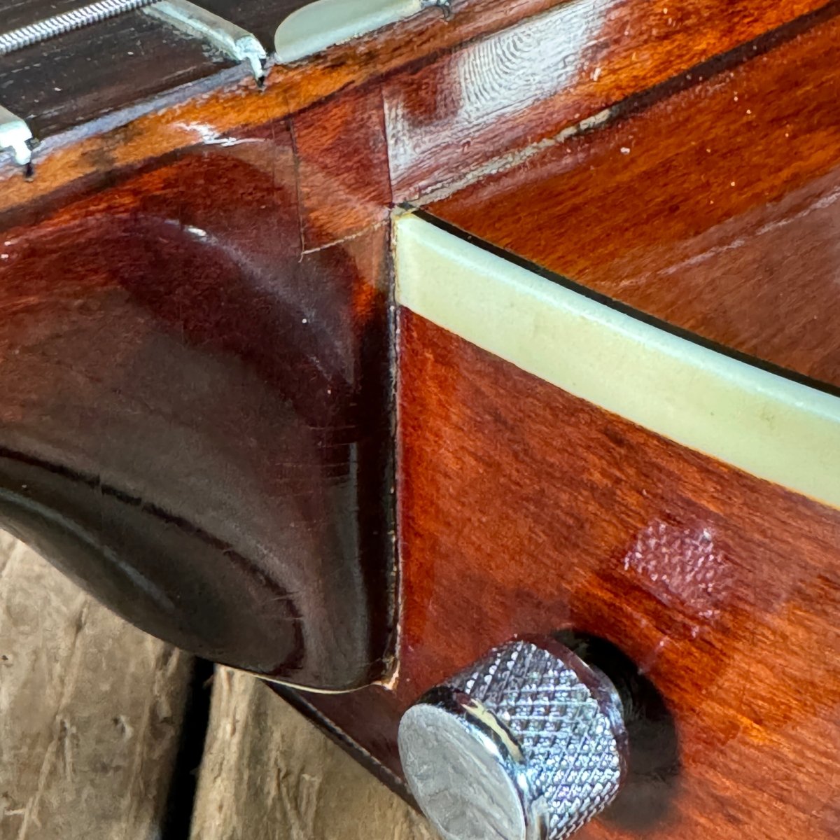 Gretsch 6113 Tennessean Transitional "Non - Chet" model 1961 Walnut - Mahar's Vintage Guitars