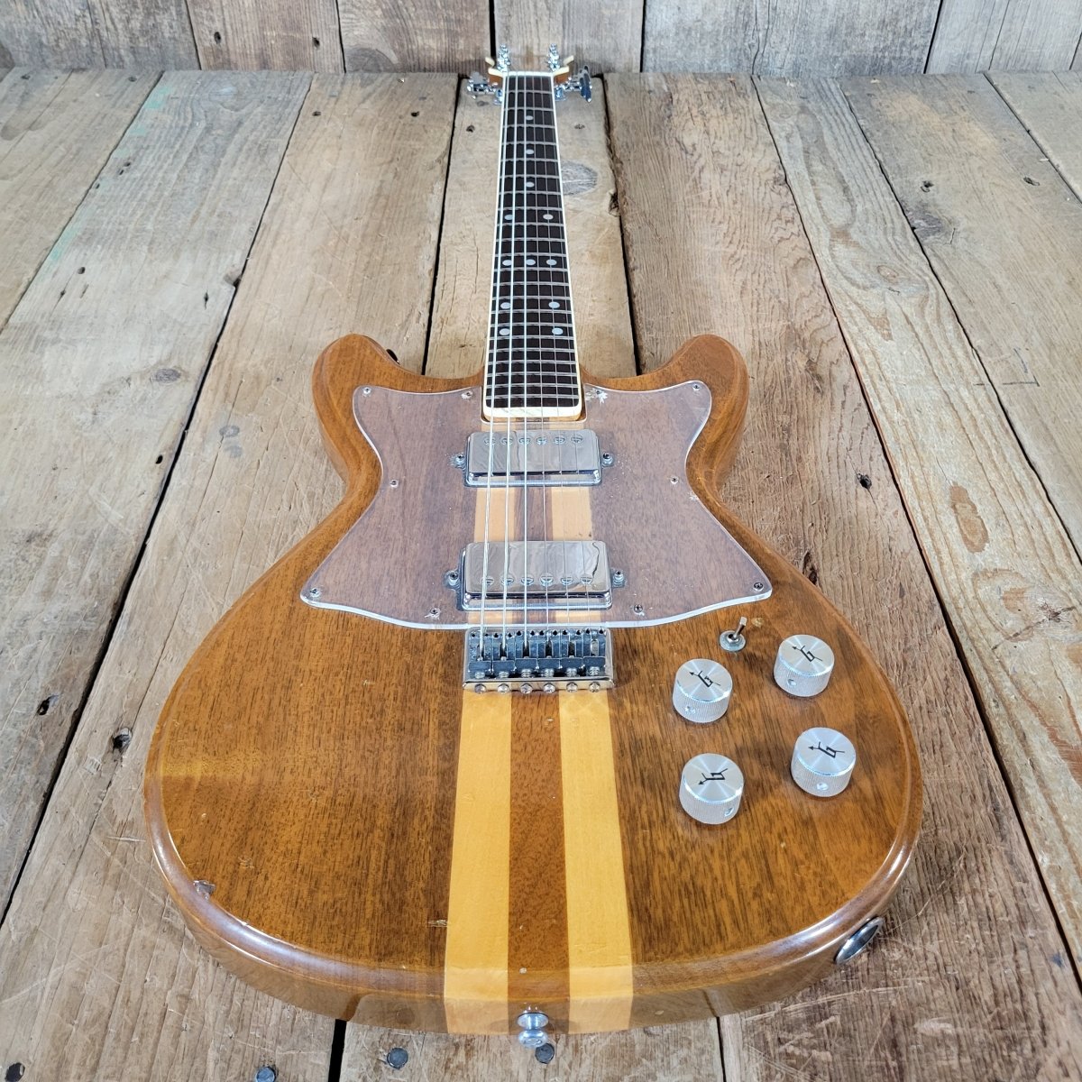 Gretsch Committee 7628 1977 – Vintage Electric Guitar, Rare Walnut Body - Mahar's Vintage Guitars