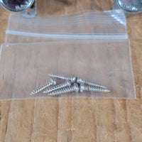 Grover Futura Patent Pending 3+3 Nickel w/ bushings and screws 1950s Flat Back - Mahar's Vintage Guitars