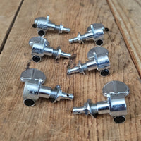 Grover Rotomatic "Milk Bottle" Chrome 3 per side tuners tuning machines 1968 1970s Martin - Mahar's Vintage Guitars