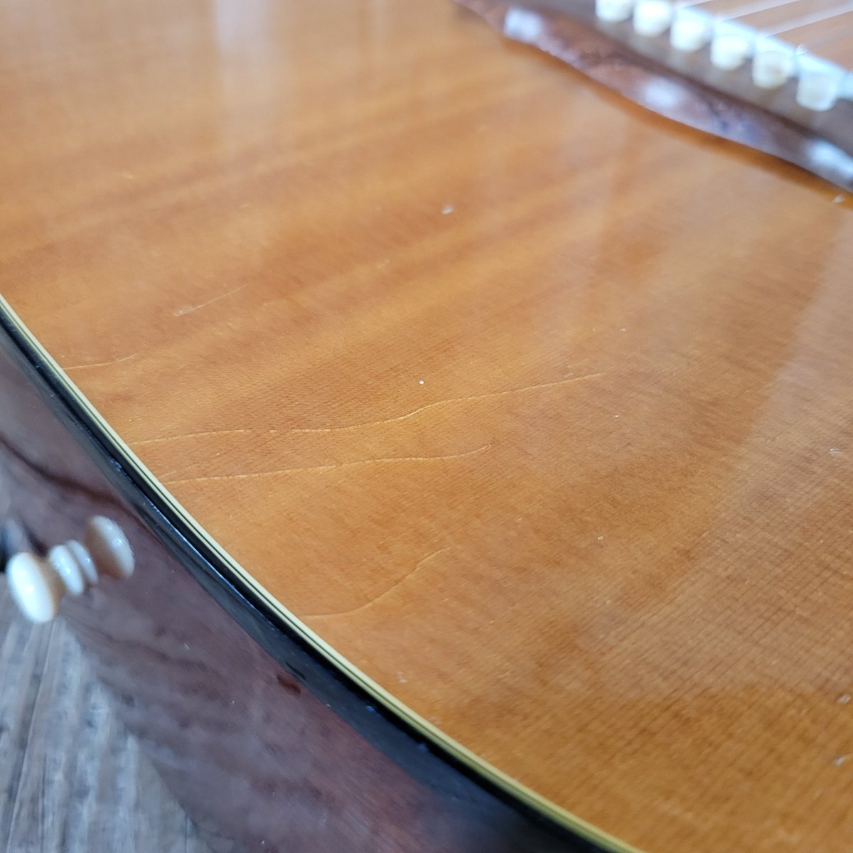 Guild F - 20 - NT Acoustic Guitar 1976 Natural Finish w/ Original Case – Vintage - Mahar's Vintage Guitars