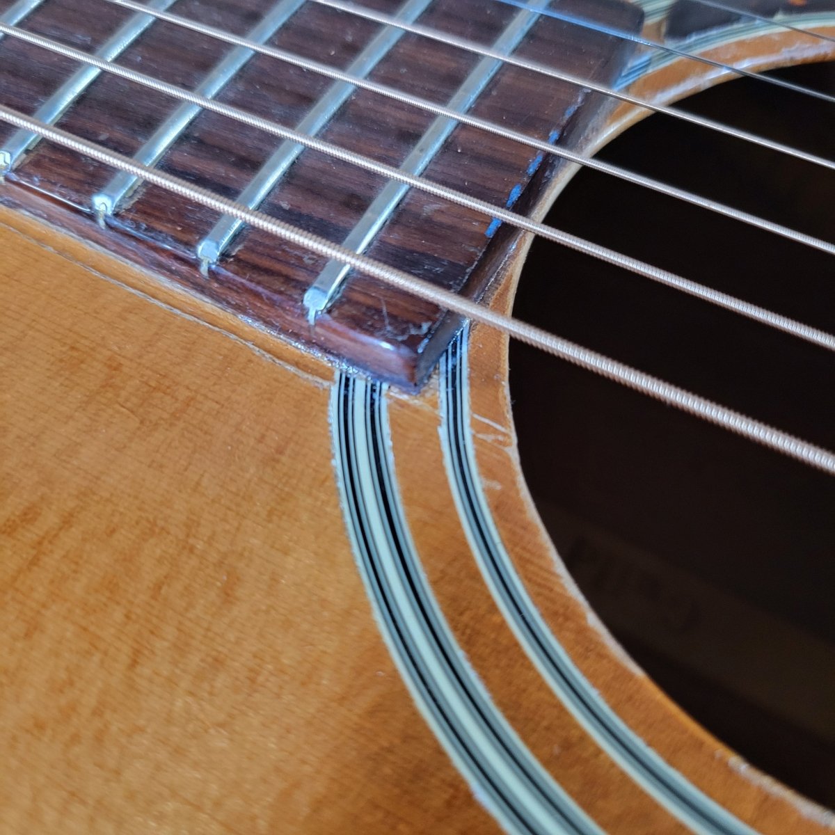 Guild F - 20 - NT Acoustic Guitar 1976 Natural Finish w/ Original Case – Vintage - Mahar's Vintage Guitars