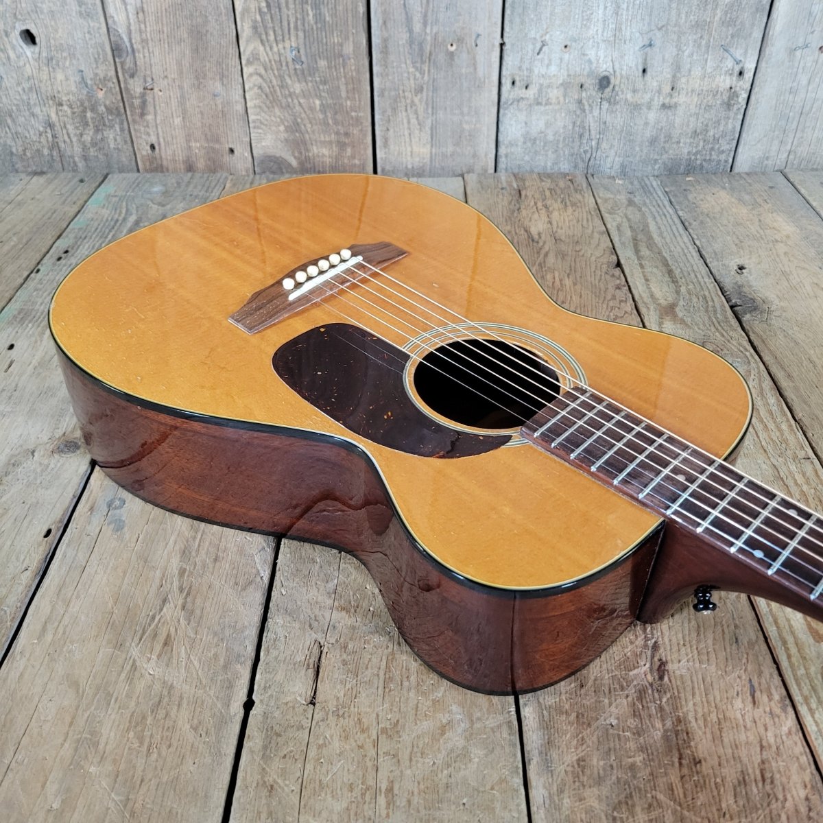 Guild F - 20 - NT Acoustic Guitar 1976 Natural Finish w/ Original Case – Vintage - Mahar's Vintage Guitars