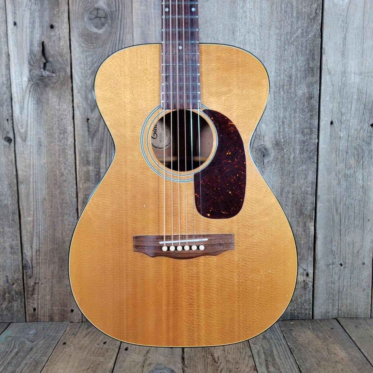 Guild F - 20 - NT Acoustic Guitar 1976 Natural Finish w/ Original Case – Vintage - Mahar's Vintage Guitars