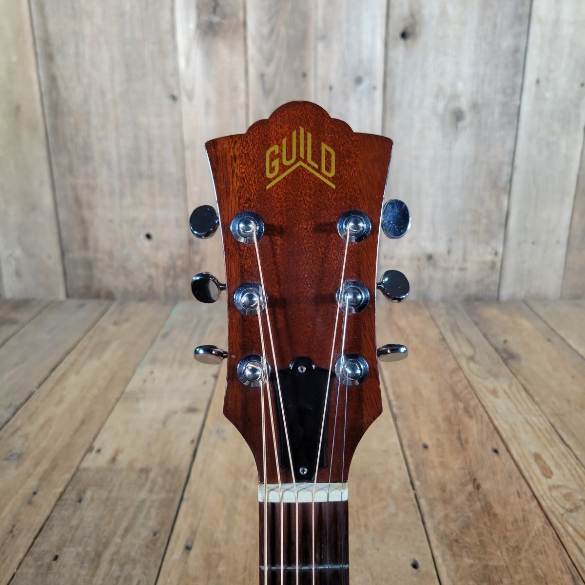 Guild F - 20 - NT Acoustic Guitar 1976 Natural Finish w/ Original Case – Vintage - Mahar's Vintage Guitars