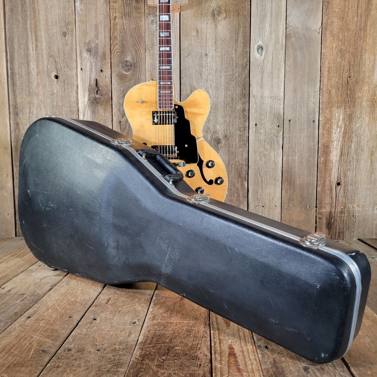 Guild X - 170 Archtop Hollowbody Guitar Blonde 1988 – Near Mint with Original Case - Mahar's Vintage Guitars