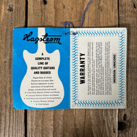 Hagstrom H - 33E 12 String 1960s Sunburst - Mahar's Vintage Guitars