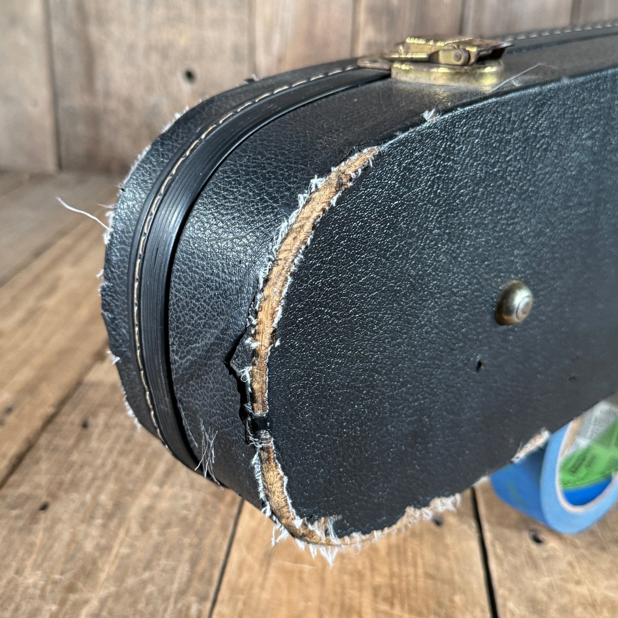 Hamer Flying V case Vector 1980s - Mahar's Vintage Guitars