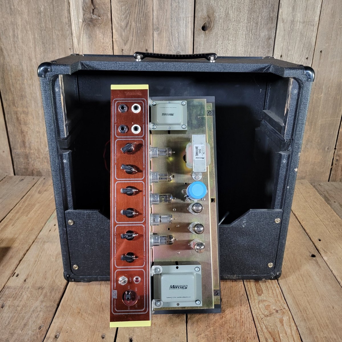 Hand - Wired JMI Vox AC15 Style Amp w/ Mercury Magnetics - Mahar's Vintage Guitars