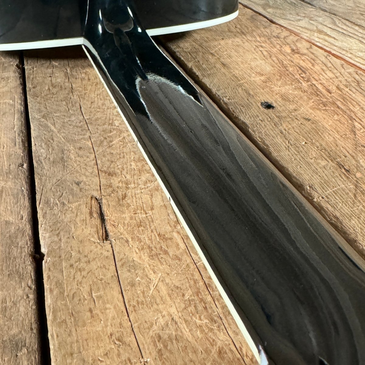 Harmony H1204 Sovereign Jet Set 1971 Black - Mahar's Vintage Guitars