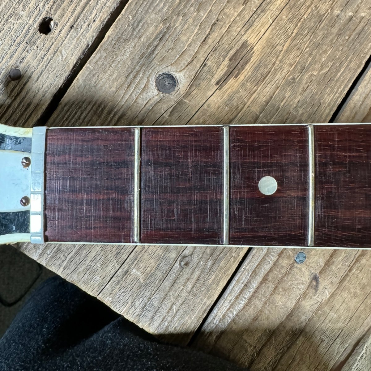 Harmony H1204 Sovereign Jet Set 1971 Black - Mahar's Vintage Guitars