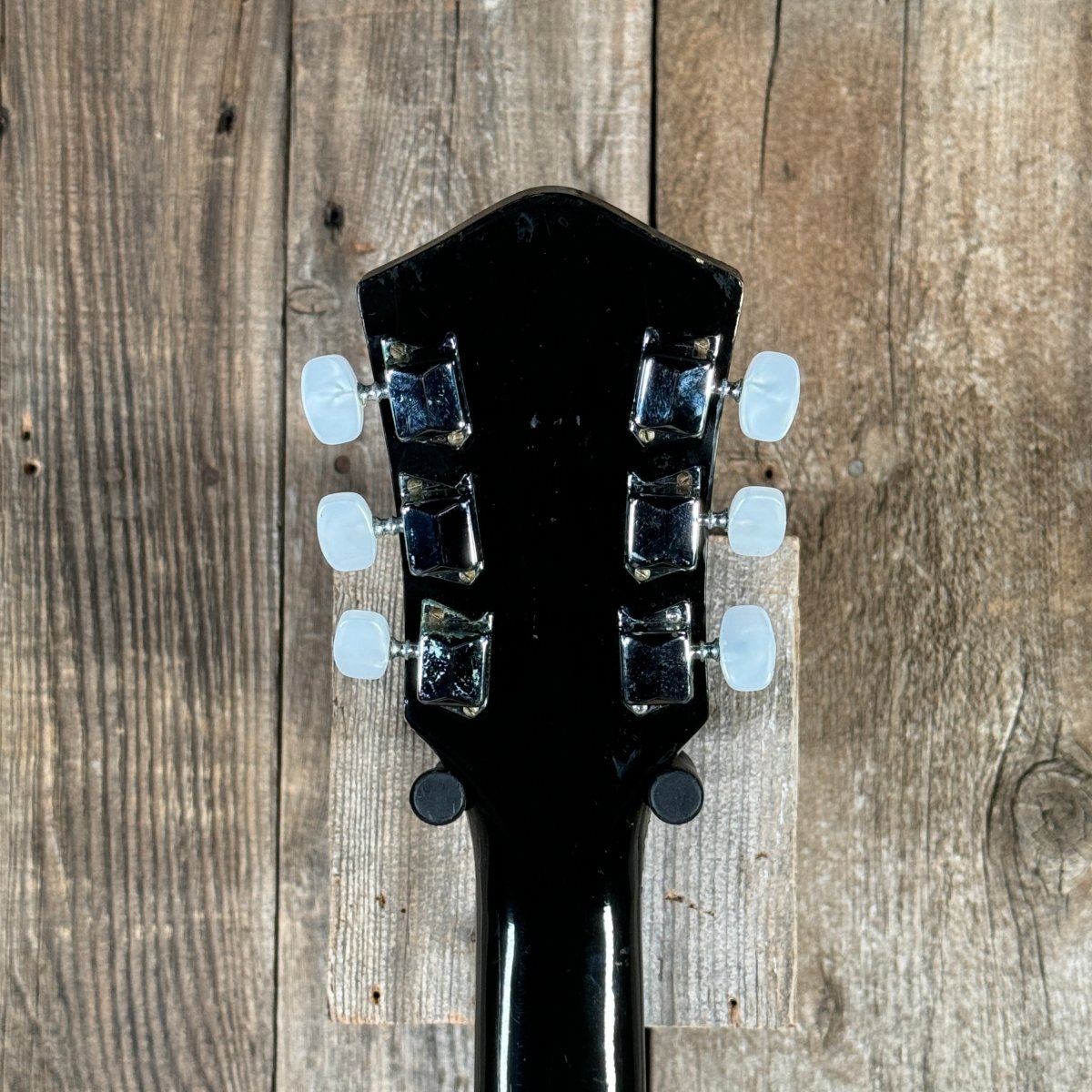 Harmony H1204 Sovereign Jet Set 1971 Black - Mahar's Vintage Guitars