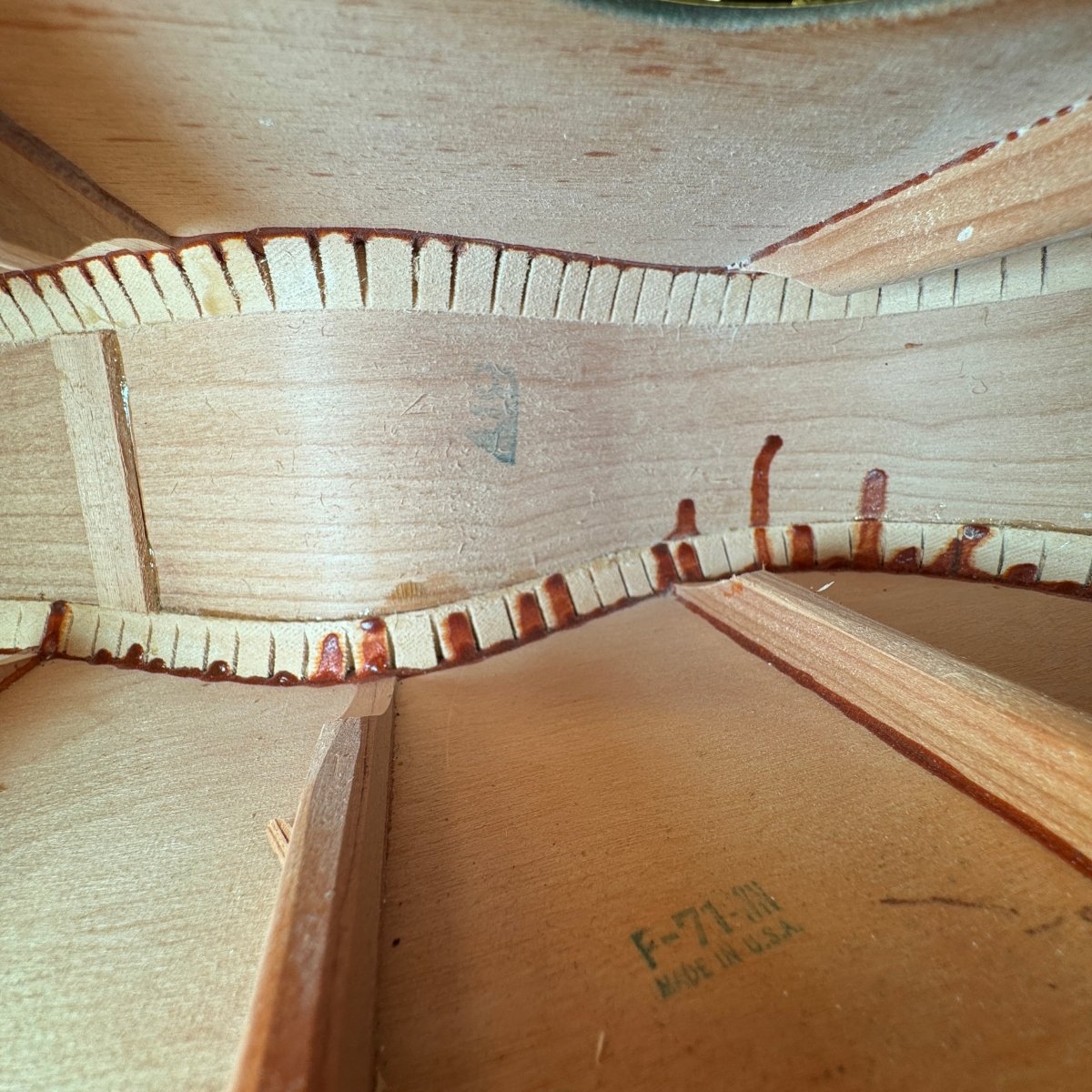 Harmony H1204 Sovereign Jet Set 1971 Black - Mahar's Vintage Guitars