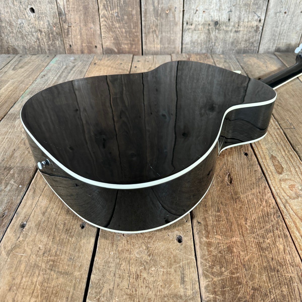 Harmony H1204 Sovereign Jet Set 1971 Black - Mahar's Vintage Guitars