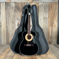 Harmony H1204 Sovereign Jet Set 1971 Black - Mahar's Vintage Guitars