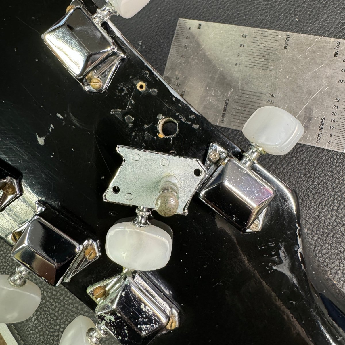 Harmony H1204 Sovereign Jet Set 1971 Black - Mahar's Vintage Guitars