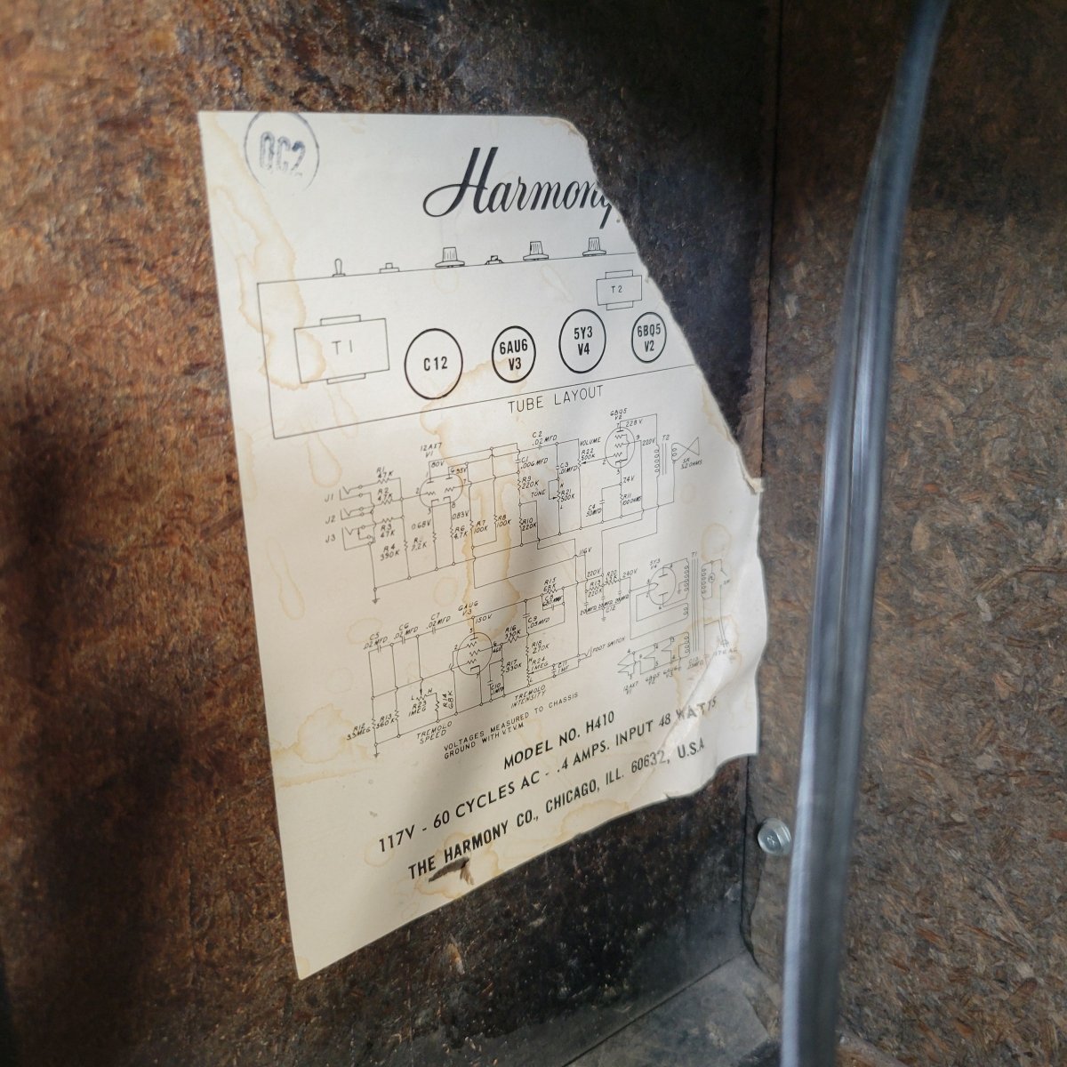 Harmony H410a (w tremolo) 1966 - Mahar's Vintage Guitars