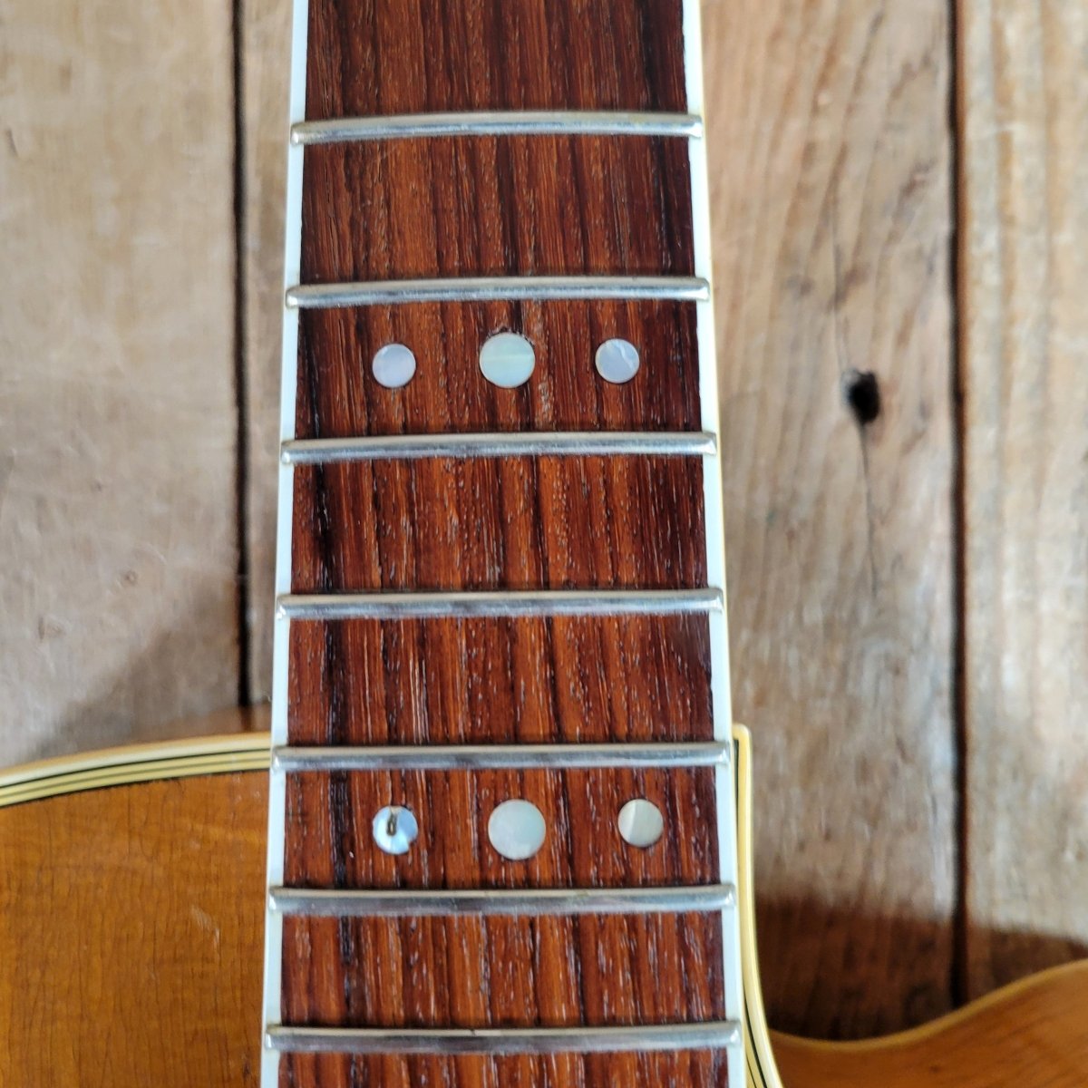 Höfner 1956 President Blonde Round Panel Archtop Guitar – Vintage German Craftsmanship - Mahar's Vintage Guitars