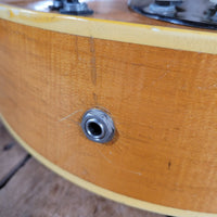 Höfner 1956 President Blonde Round Panel Archtop Guitar – Vintage German Craftsmanship - Mahar's Vintage Guitars