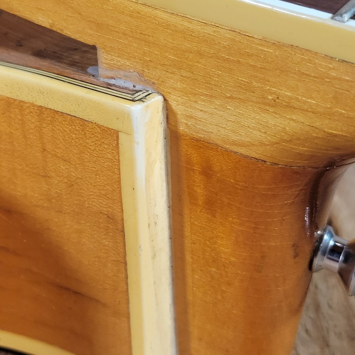 Höfner 1956 President Blonde Round Panel Archtop Guitar – Vintage German Craftsmanship - Mahar's Vintage Guitars