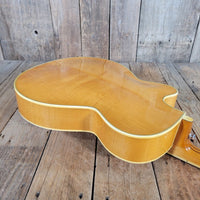 Höfner 1956 President Blonde Round Panel Archtop Guitar – Vintage German Craftsmanship - Mahar's Vintage Guitars