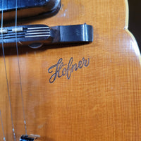 Höfner 1956 President Blonde Round Panel Archtop Guitar – Vintage German Craftsmanship - Mahar's Vintage Guitars