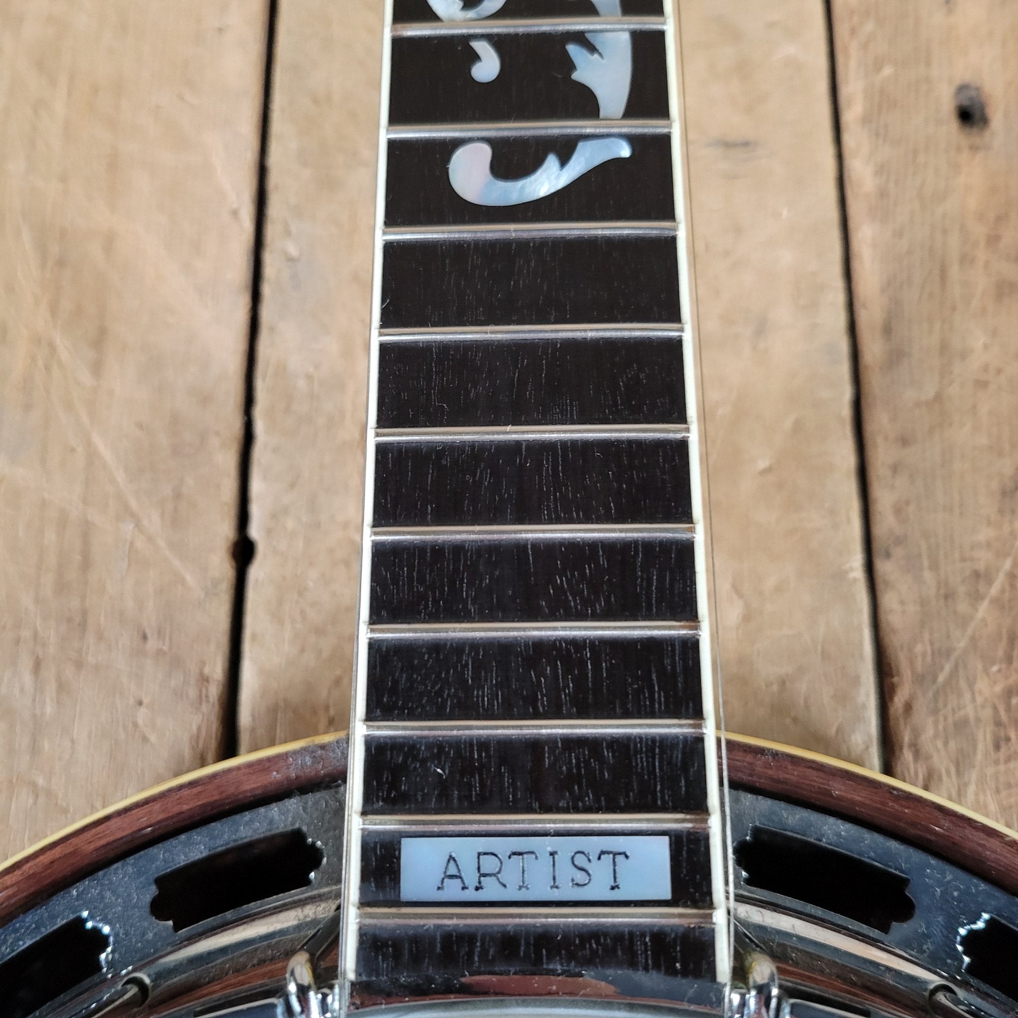 Ibanez 1970s Artist Model 593 “Tree of Life” 5 - String Banjo – Near Mint, Vintage Japanese Craftsmanship - Mahar's Vintage Guitars