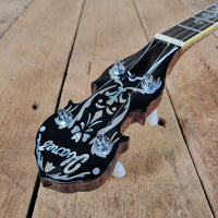 Ibanez 1970s Artist Model 593 “Tree of Life” 5 - String Banjo – Near Mint, Vintage Japanese Craftsmanship - Mahar's Vintage Guitars