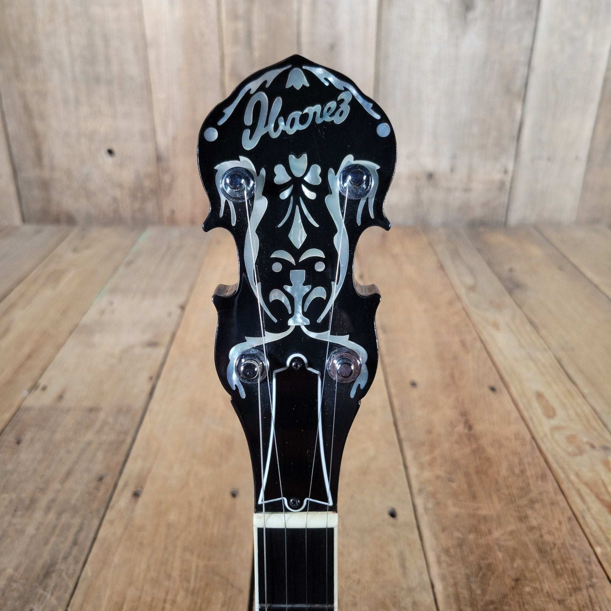 Ibanez 1970s Artist Model 593 “Tree of Life” 5 - String Banjo – Near Mint, Vintage Japanese Craftsmanship - Mahar's Vintage Guitars