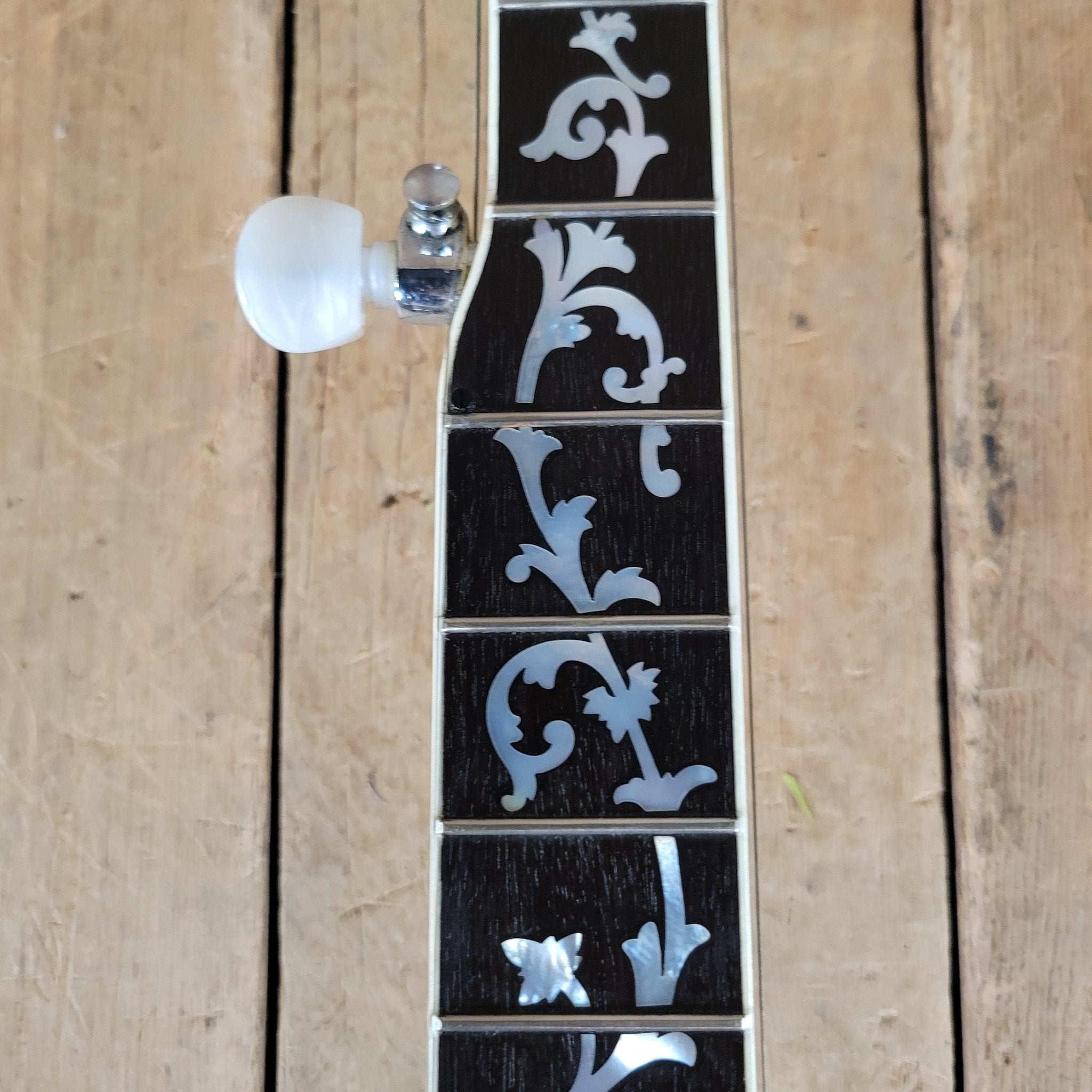 Ibanez 1970s Artist Model 593 “Tree of Life” 5 - String Banjo – Near Mint, Vintage Japanese Craftsmanship - Mahar's Vintage Guitars