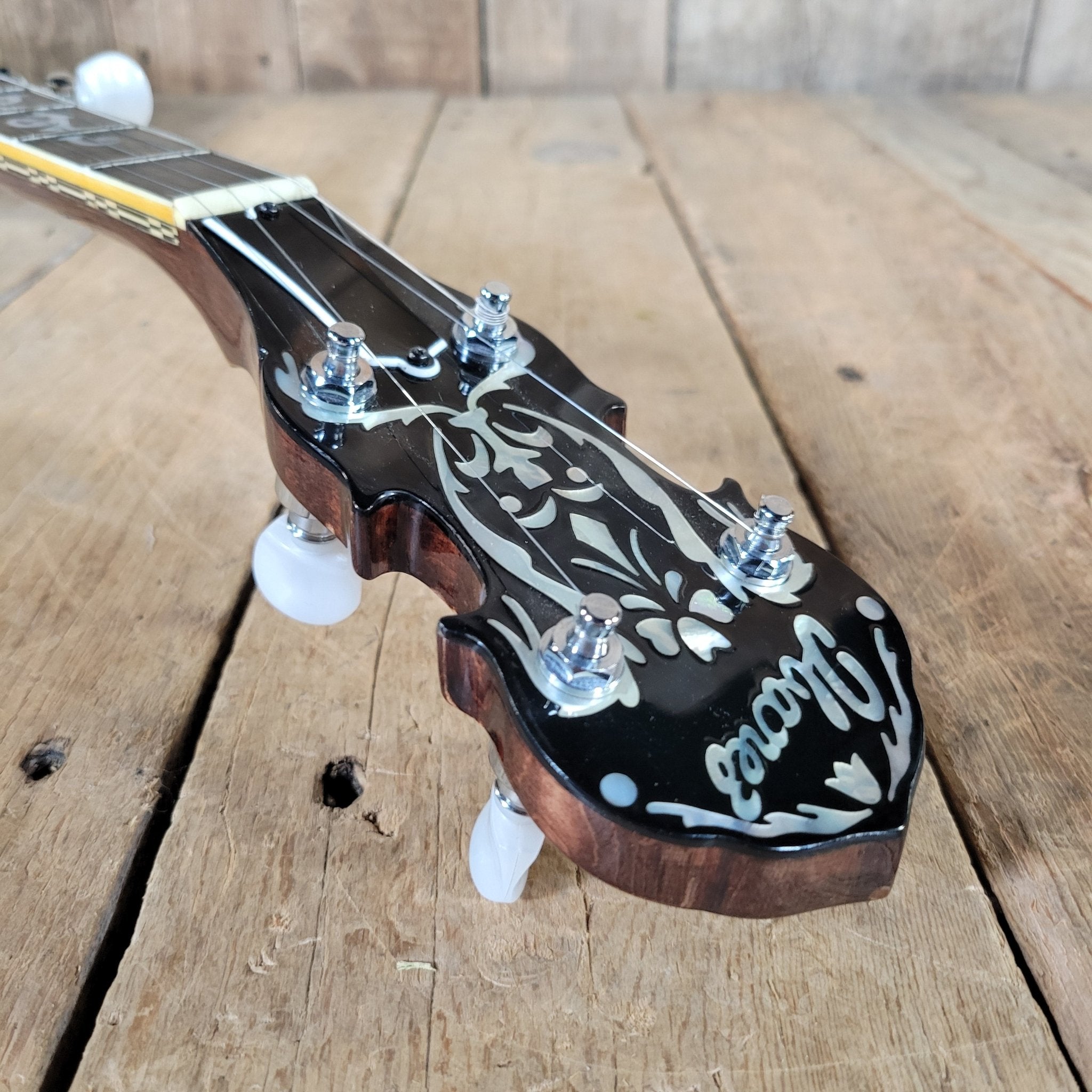 Ibanez 1970s Artist Model 593 “Tree of Life” 5 - String Banjo – Near Mint, Vintage Japanese Craftsmanship - Mahar's Vintage Guitars