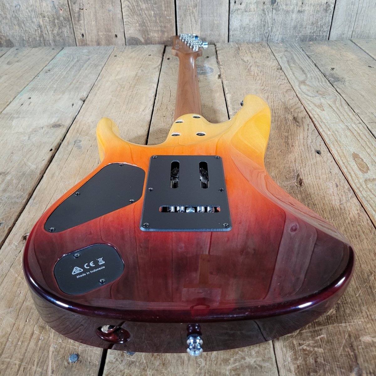 Ibanez AZ242F - TSG – Tequila Sunrise Gradient, Prestige AZ Series Electric Guitar - Mahar's Vintage Guitars