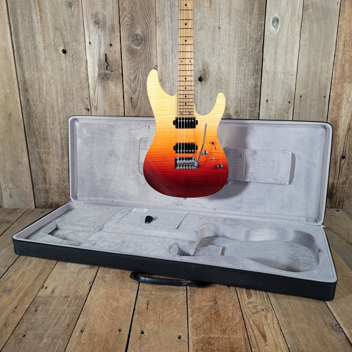 Ibanez AZ242F - TSG – Tequila Sunrise Gradient, Prestige AZ Series Electric Guitar - Mahar's Vintage Guitars