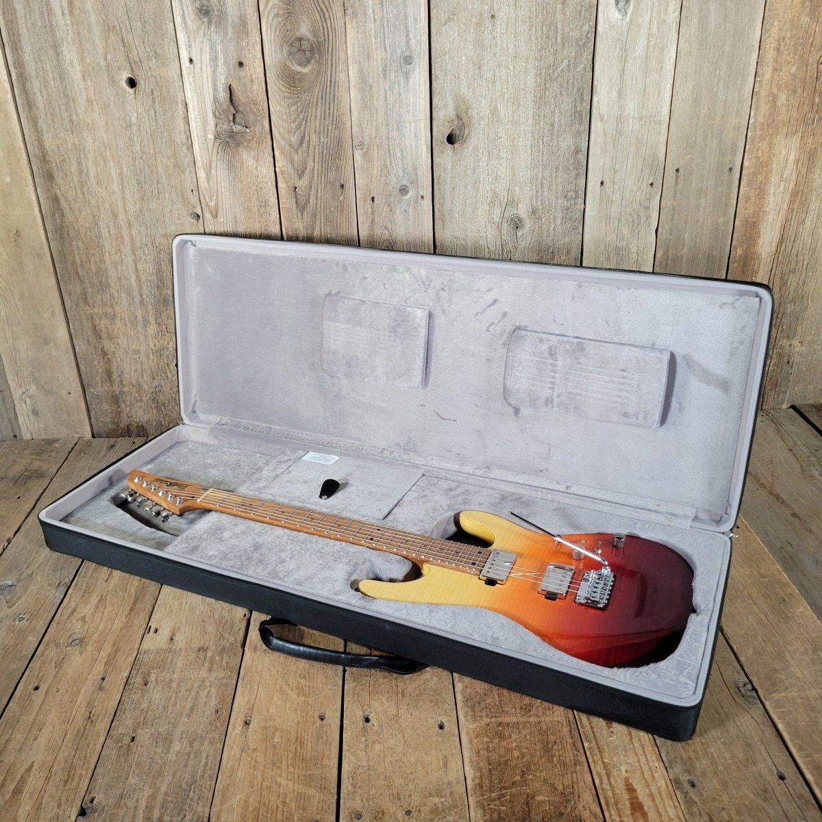 Ibanez AZ242F - TSG – Tequila Sunrise Gradient, Prestige AZ Series Electric Guitar - Mahar's Vintage Guitars