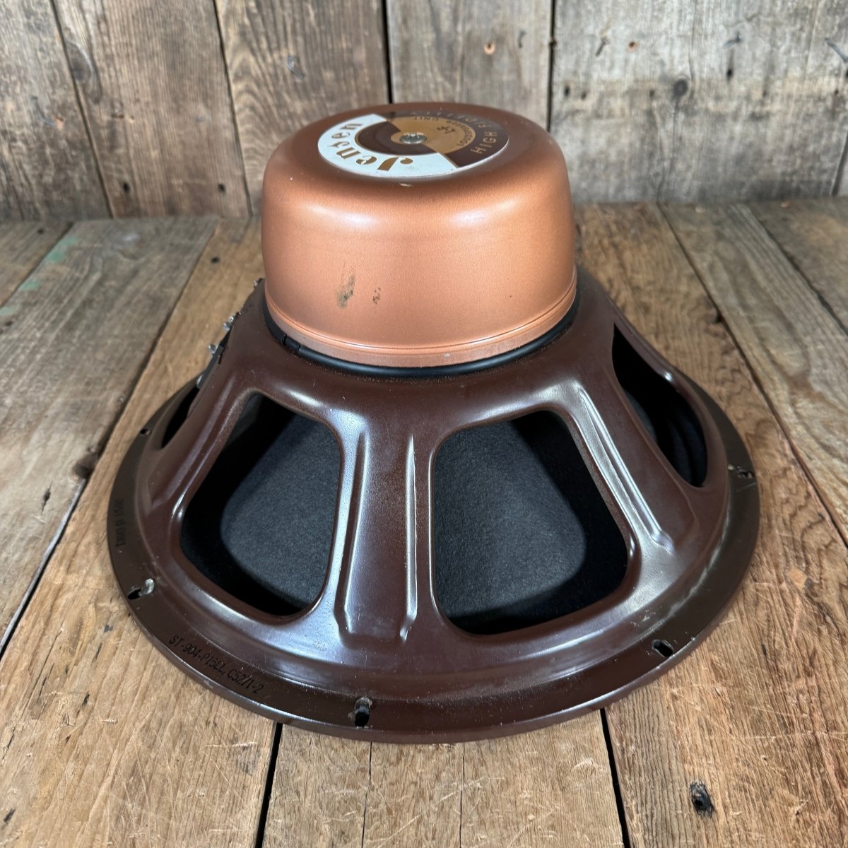 Jensen 15" speaker P15LL reconed 8 ohm, not 16 1968 - Mahar's Vintage Guitars