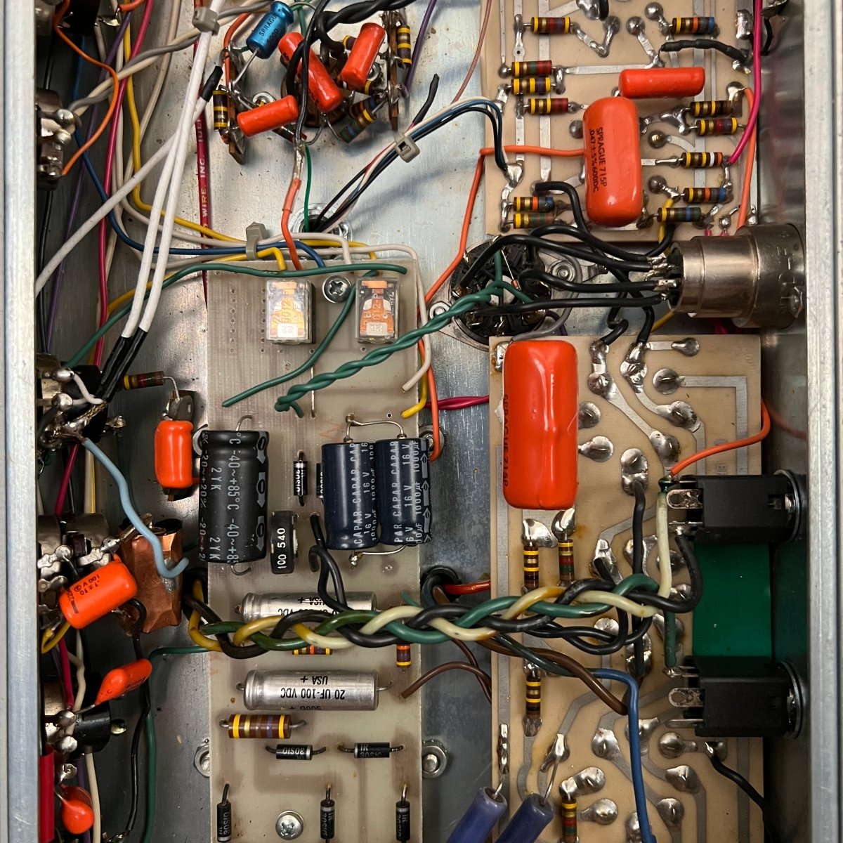 Jim Kelley Amplifiers FACS Line Amplifier Reverb Model Lou Reed Provenance - Mahar's Vintage Guitars