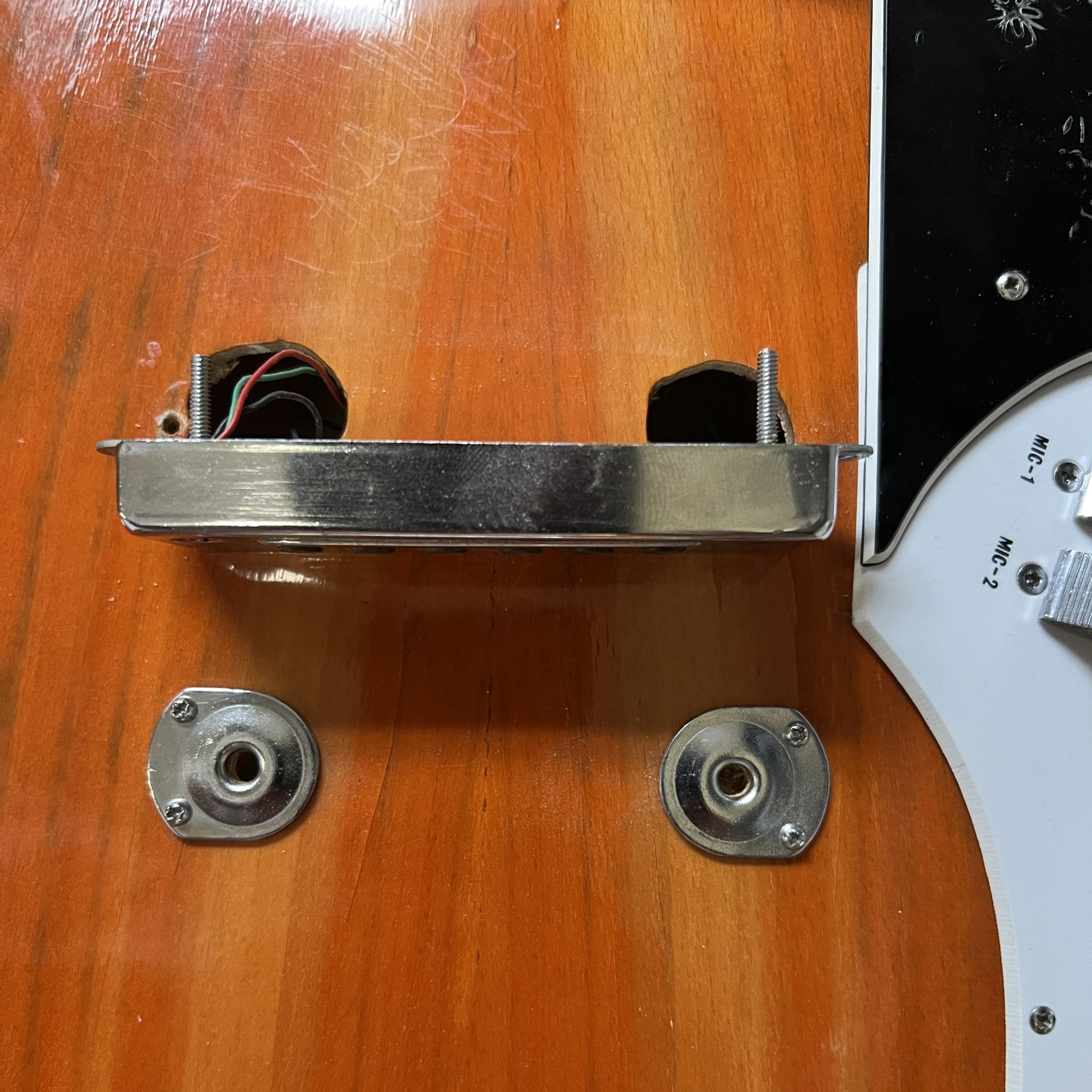 Kay KH - 90T "Wildwood" 1969? Orange - Mahar's Vintage Guitars