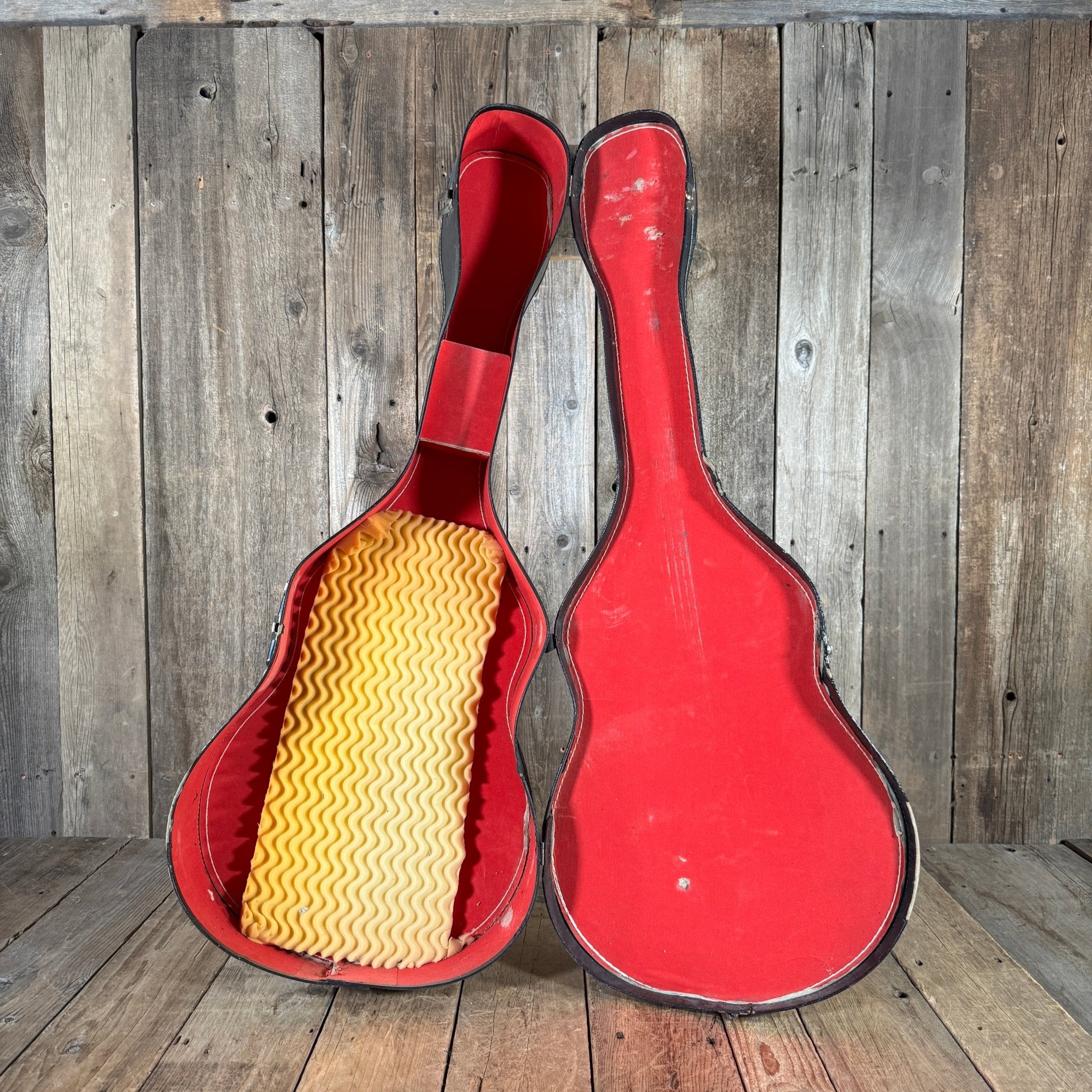 Kay KH - 90T "Wildwood" 1969? Orange - Mahar's Vintage Guitars