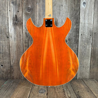 Kay KH - 90T "Wildwood" 1969? Orange - Mahar's Vintage Guitars