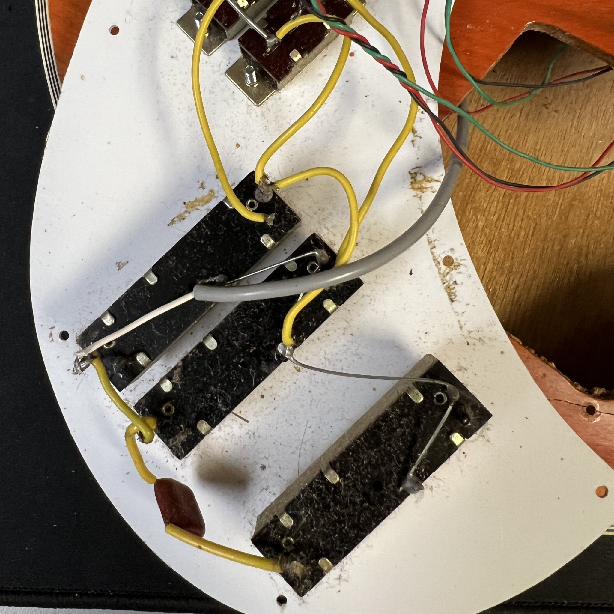 Kay KH - 90T "Wildwood" 1969? Orange - Mahar's Vintage Guitars