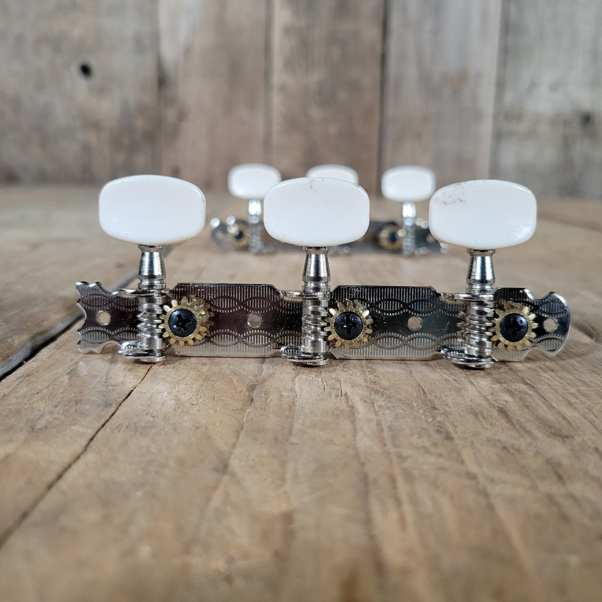 KB Classical 3+3 plate tuning machines pegs for nylon string classical guitar - Mahar's Vintage Guitars